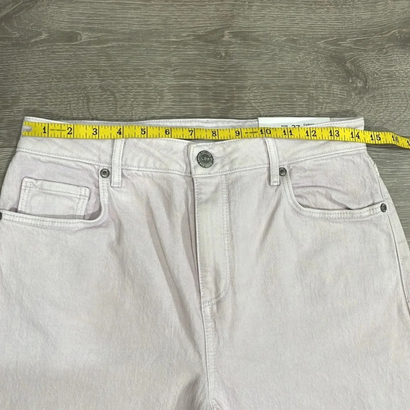 NWT LOFT Curvy High Waist Straight Crop Denim Jeans made and loved 4 / 27 - Picture 8 of 16